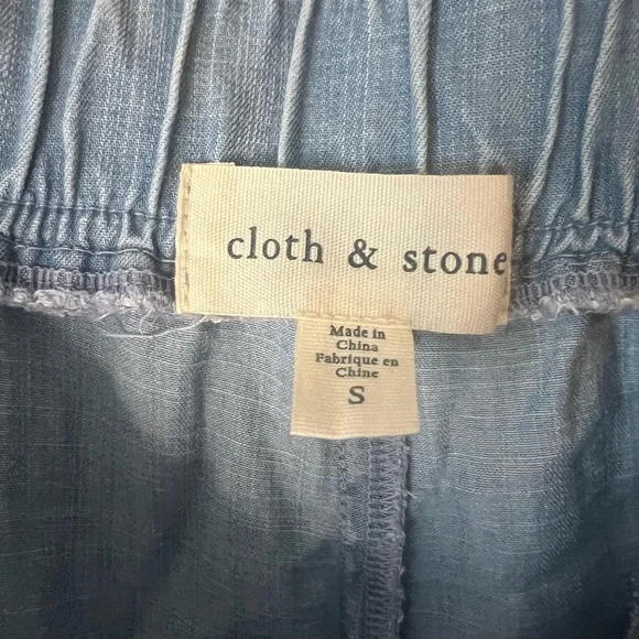 Cloth & Stone Light Denim Flare Jeans - Picture 7 of 9